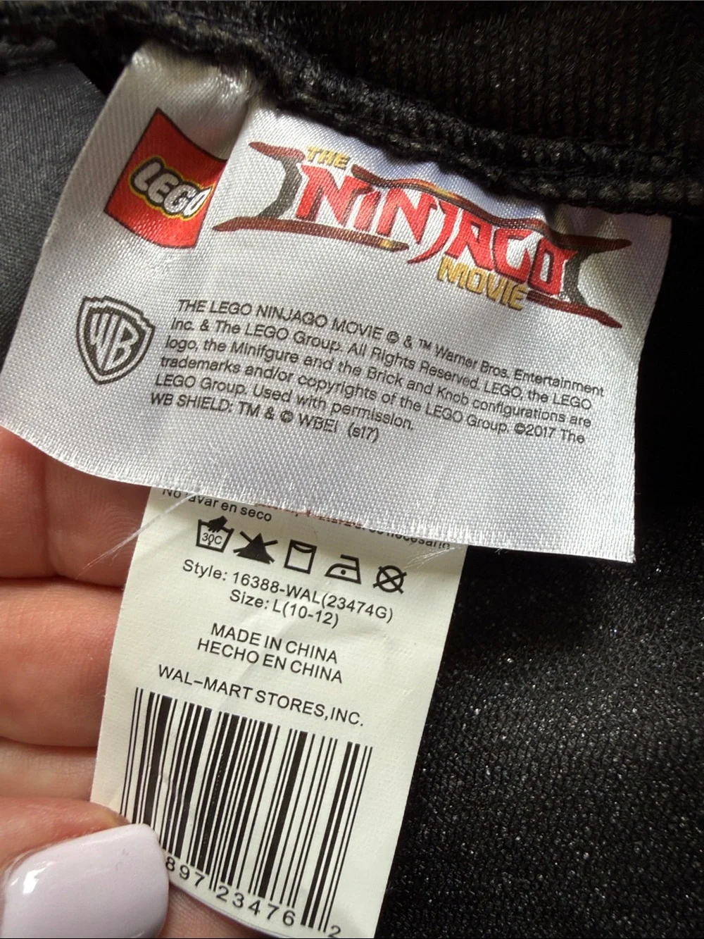 LEGO Ninjago Movie Lloyd Green Ninja Kids Costume - Size Large